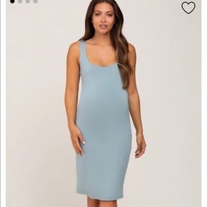 Maternity Dress - Pinkblush - new with tags - colour: blue size small